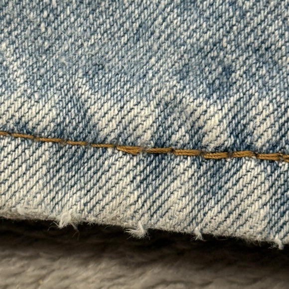 Levi's Mens 505‎ Stright Fit Straight Leg Jeans 40x32(30) Stonewash - Picture 10 of 16